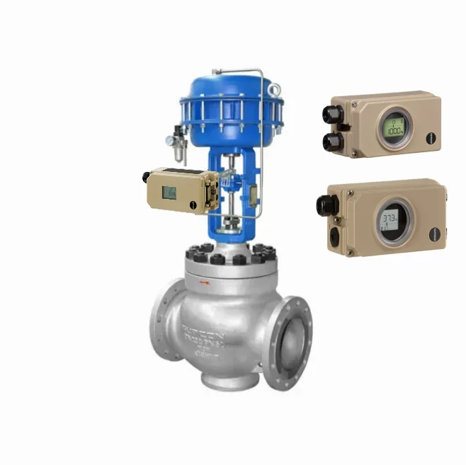 Pneumatic Control Valve With Samson Positioner 3730-0 3730-1 3730-2 3730-3 Valve Positioner Supplier As Stock