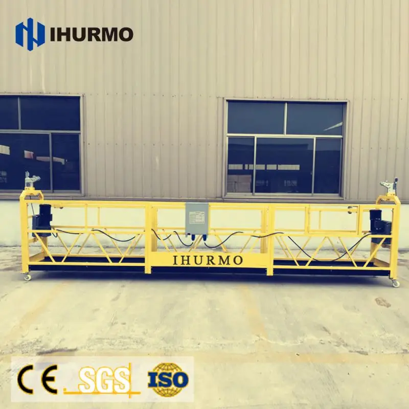 Safety Rope suspended platform hanging cradles ZLP800 ZLP630 for construction