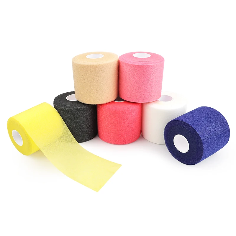 Custom Pre wrap Athletic tape sports PU Foam Under wrap bandage for Joints