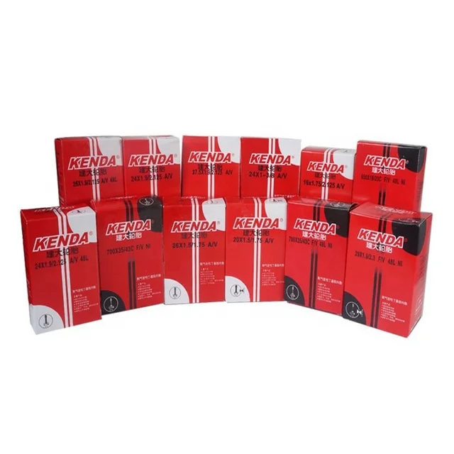 KENDA High quality MTB Bicycle Inner Tubes 12 14 16 20 24 26 27 27.5 29 700C Inches Road Bike Inner tires