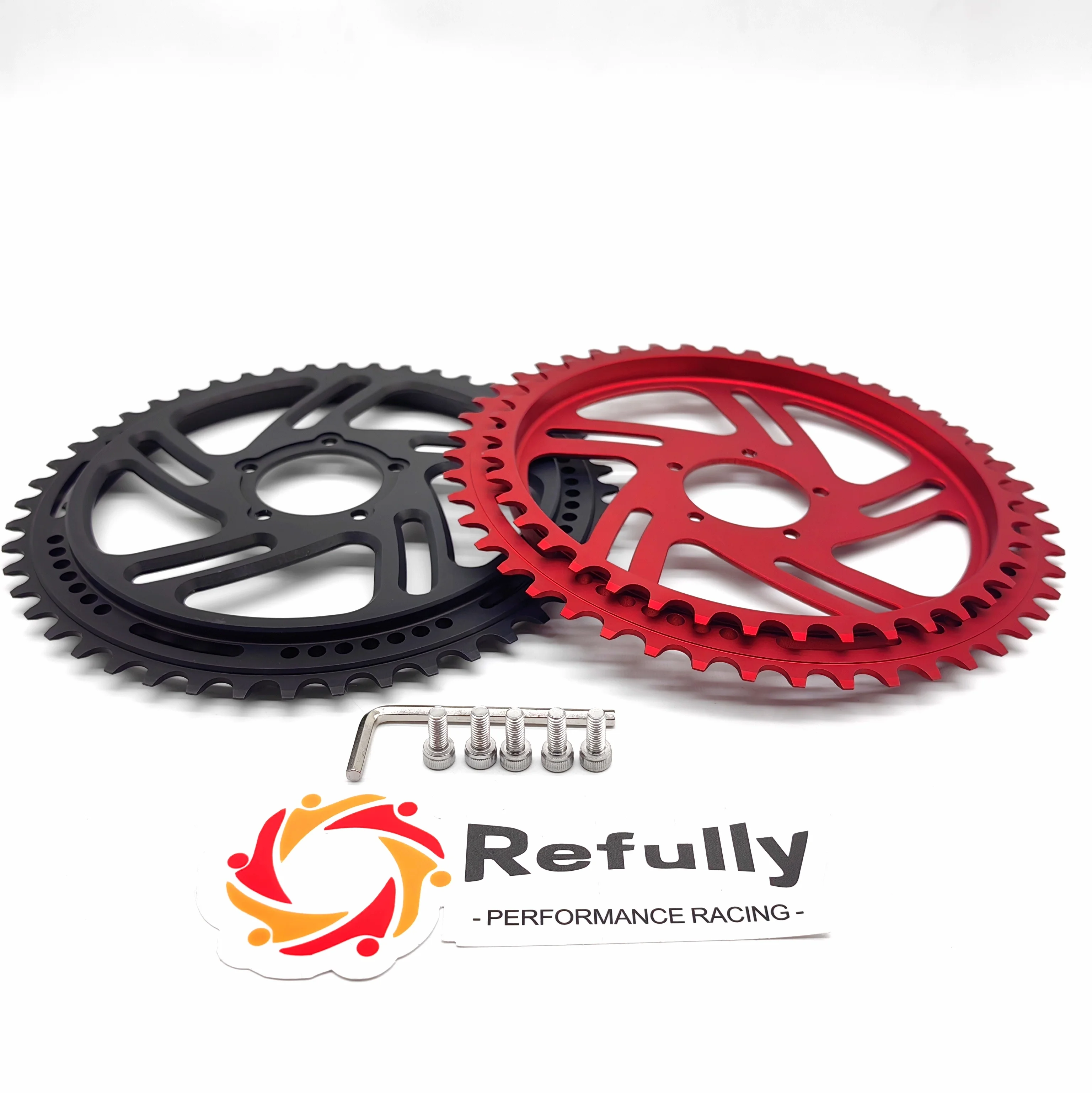 Bafang BBS01&02 1000W Mid Drive Ring  Dual Chainring 42T - 48T