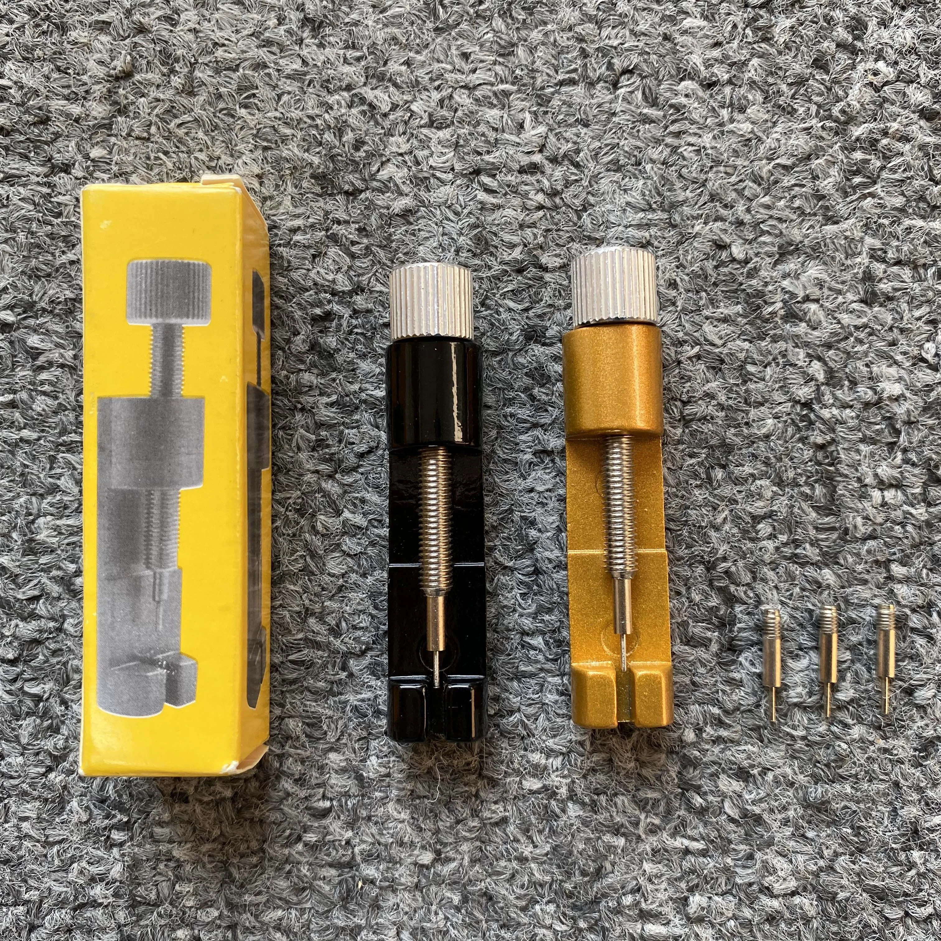 Металлический ремешок для наручных часов Ссылка регулятор изменение размеров и инструмент для наручные часы жидкость для снятия штырь экстрактор оптовая продажа