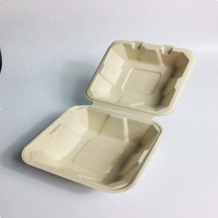 Paper Products Top Quality Hamburger Box With Biodegradable Material