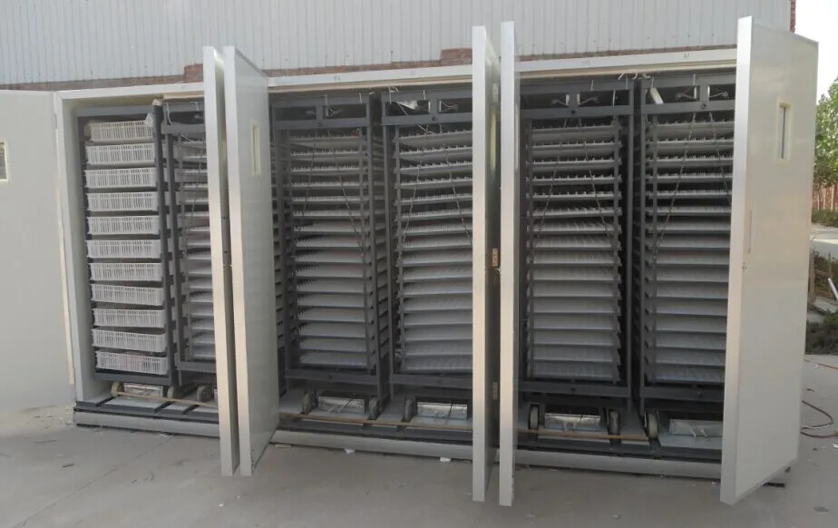 Poultry Farm Equipment automatic Fertilized chicken egg incubator for 33792 layer birds