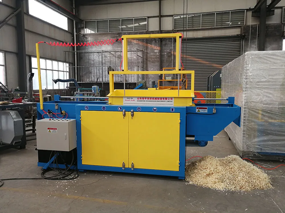 Wood Shavings Processing Machine