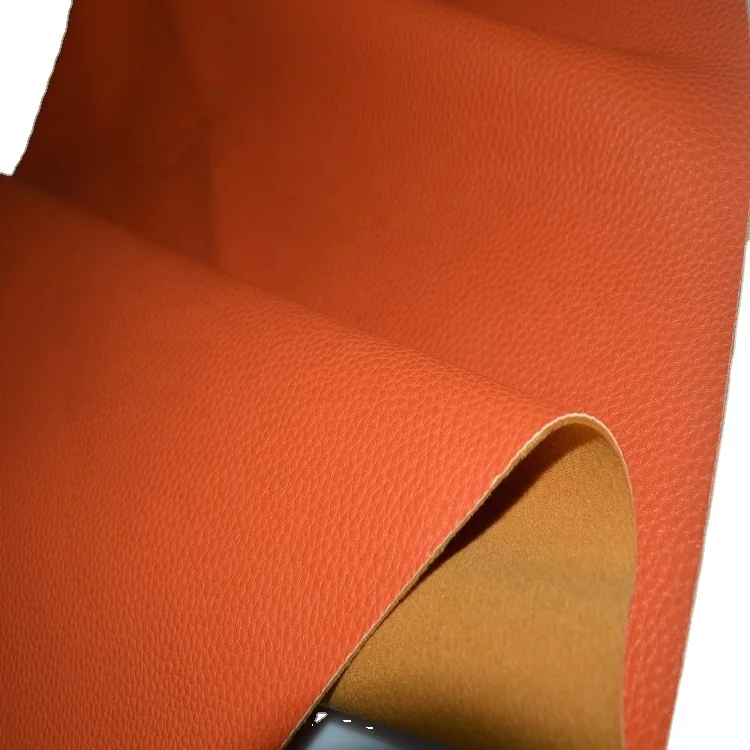 pvc artificial leather new leather brown faux leather material for luxury car seat cover