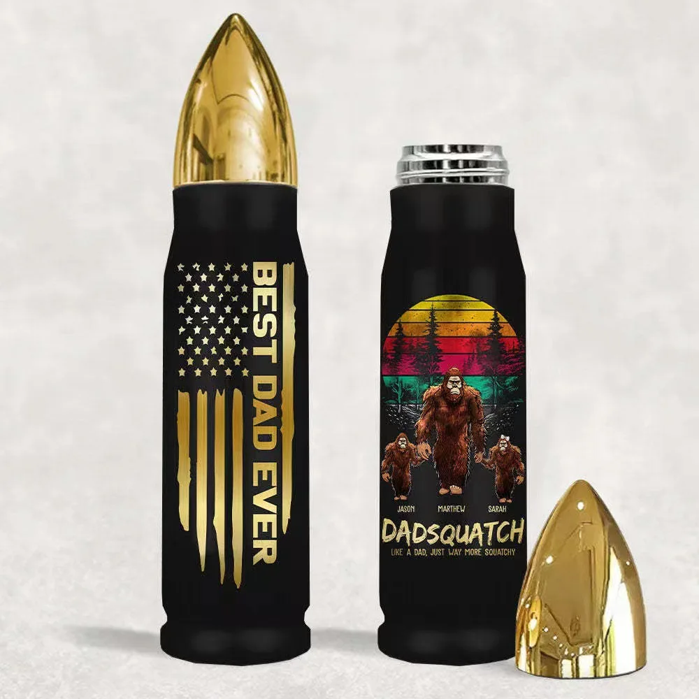 2023 Hot Custom 350ml500ml Rifle Style Lovers Gifts Souvenir Bullet Shaped Vacuum Thermo Flask Water Bottle
