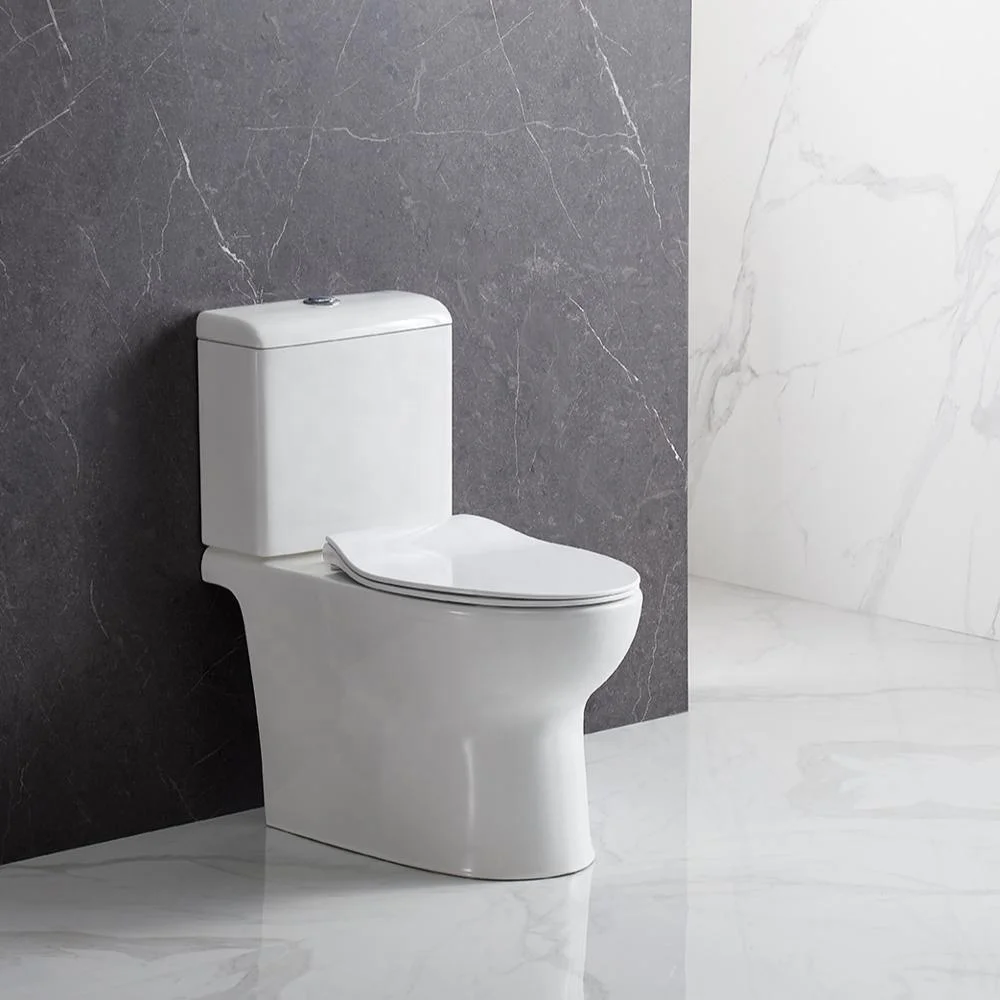 ANBI Горячая продажа S Ловушка керамическая ванная комната водный шкаф из двух частей Туалет цена с крышкой сиденья