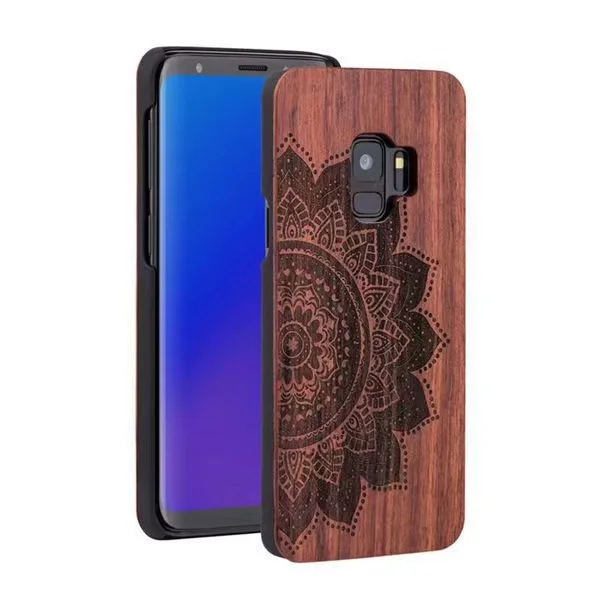 2022 New Wholesale Blank Wooden Cell Phone Cases Lighter Mobile Phone Wood Grain Mobile Case Phone