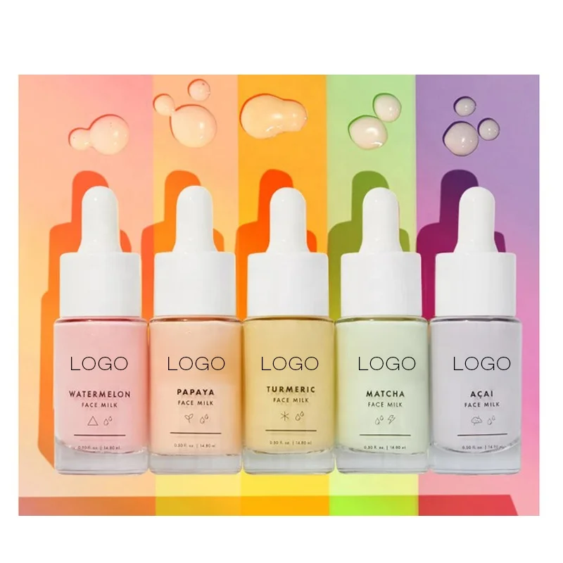 Fruit Organic Natural Ingredients Serum Vegan Herbal Extract Facial Avocado Milk face vitamin c skin care Serum