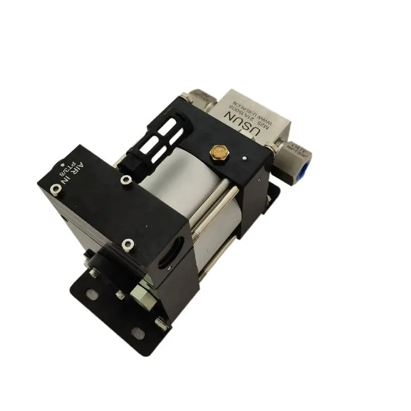 Portable  USUN Model:M64 300-500 Bar Output Air driven hydro static test pump for hose/tube/pipes