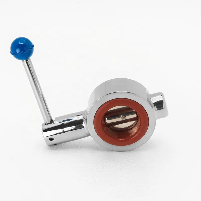 High Quality Custom Made Affordable DIN ISO WCB 304 Manual Wafer Pneumatic Butterfly Valve Dn32