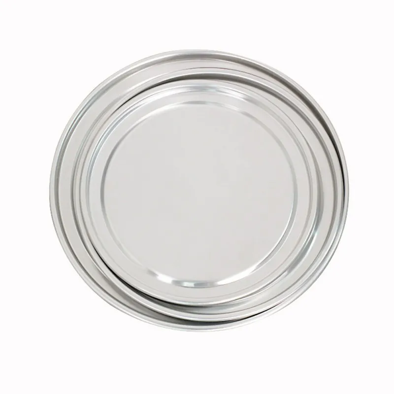 Manufacturer Supplier Durable Home DIY Baking Tool Round Shape 12 Inch Aluminum Pizza Pan