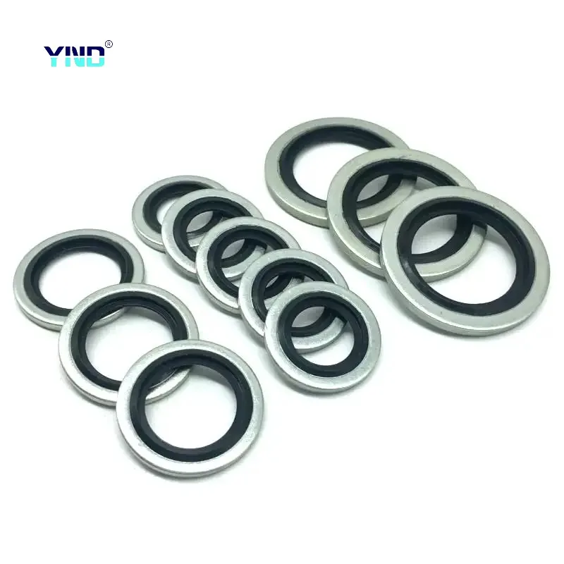 M8 M10 M12 M14 M16 M18 M20 M22 M24 NBR Rubber metric size bonded gasket seals
