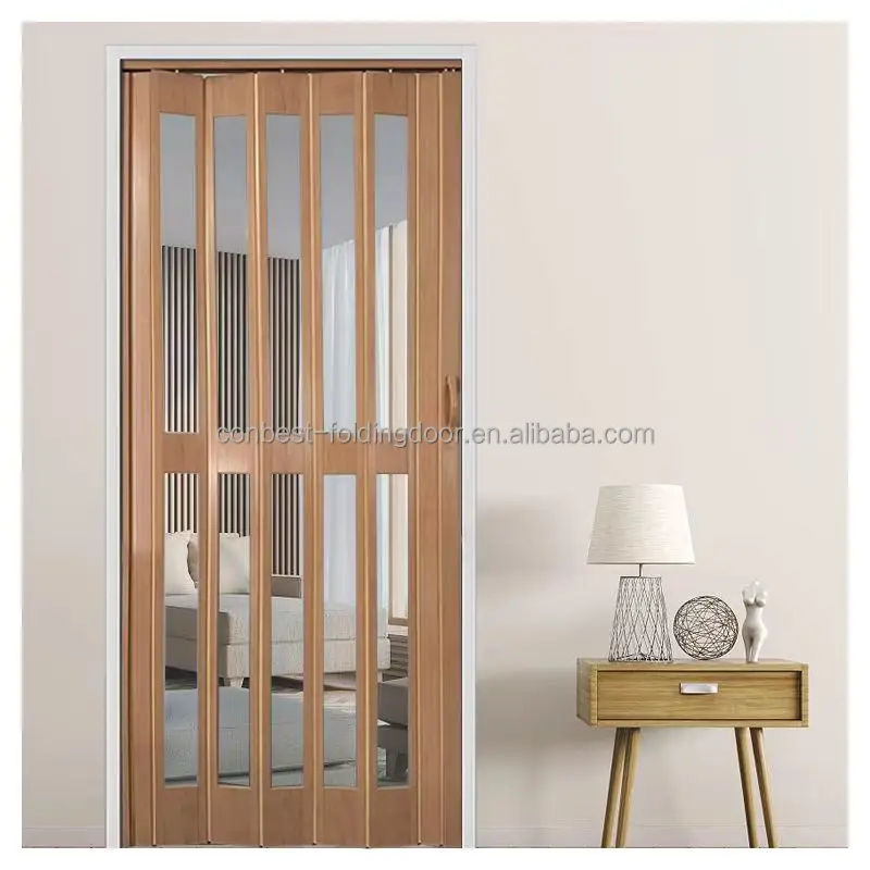 Waterproof PVC folding door garage