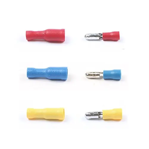 Hampoolgroup Factory Direct Brass Wire End Terminals Motor Non-shrink Bullet Connectors