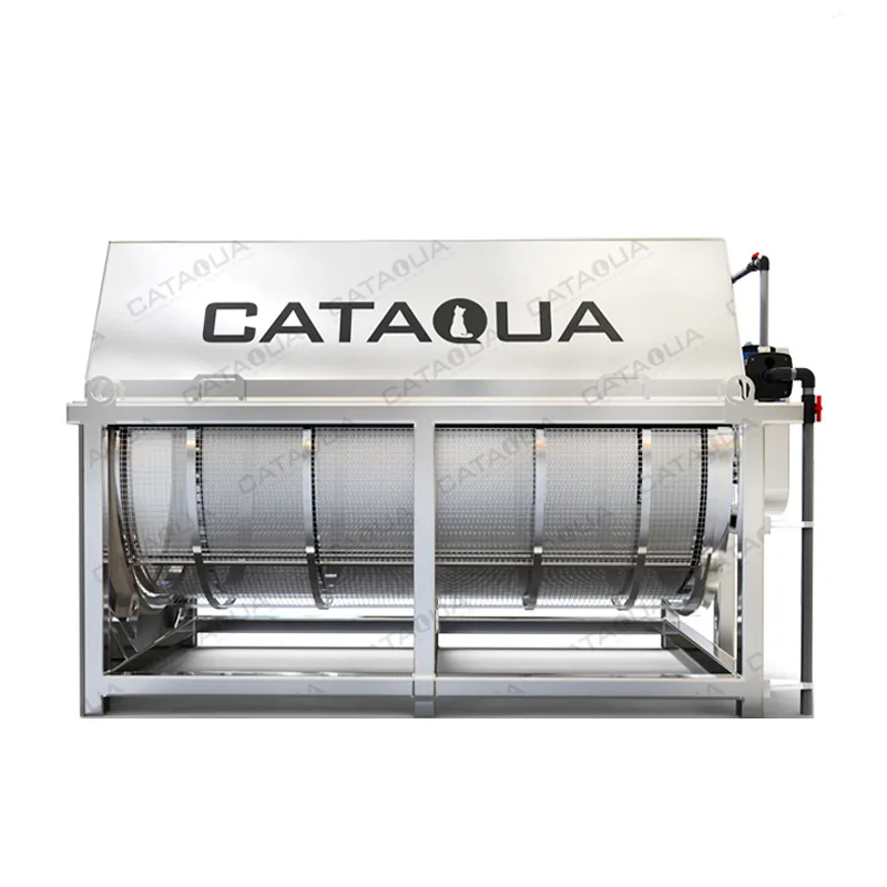 CATAQUA Ras System Aquaculture Equipment Rotary Drum Filter Drum Filter Aquaculture Fish Farming