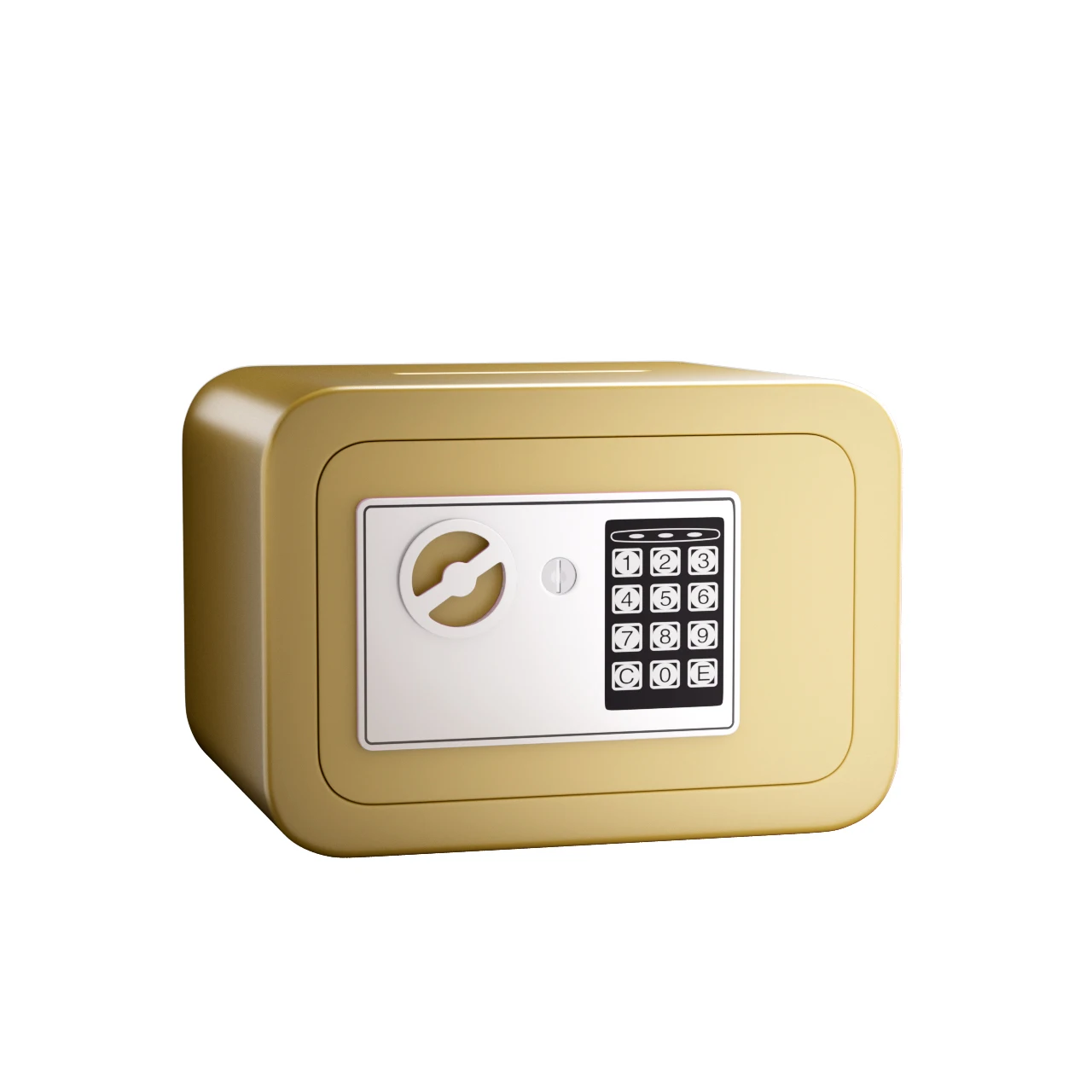safety box with digital coded lock small electronic mini deposit office home safe box