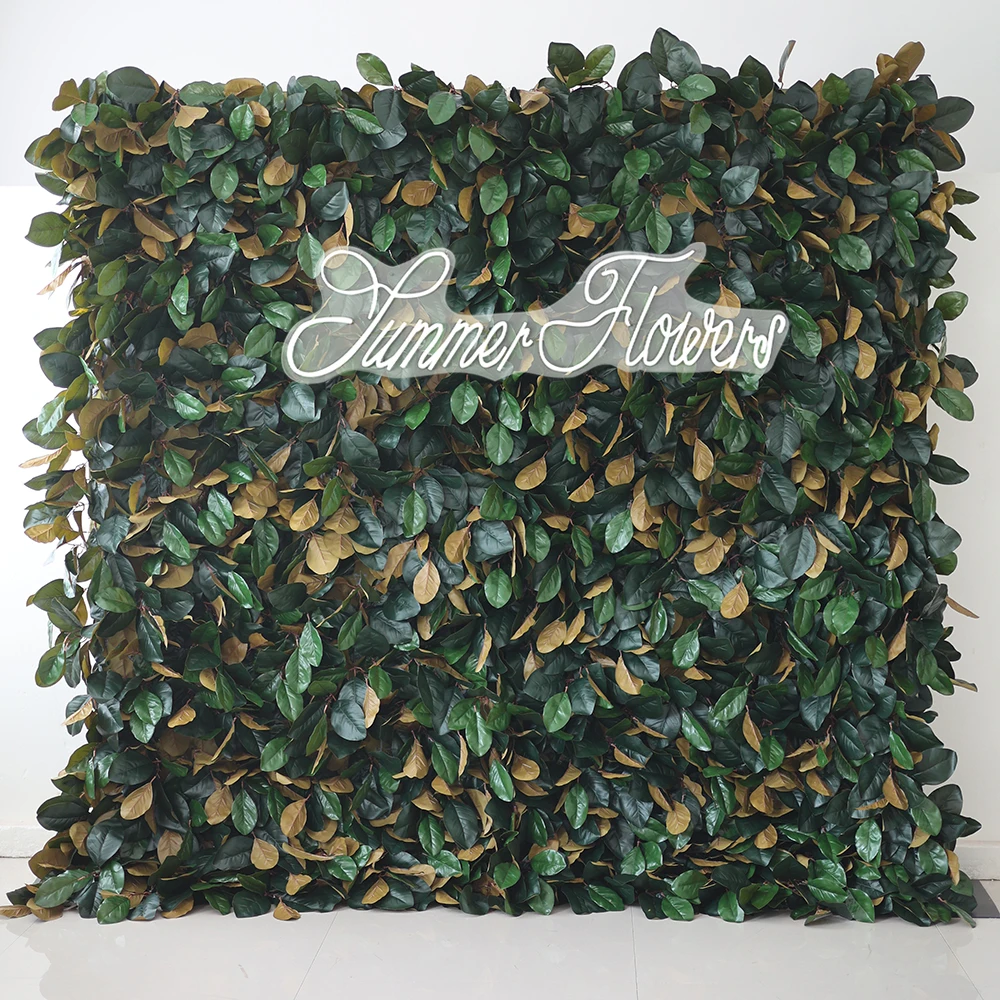 Artificial Grass Wall Backdrop Artificial Panels Backdrop 3D Flower Wall for Decor Party Wedding