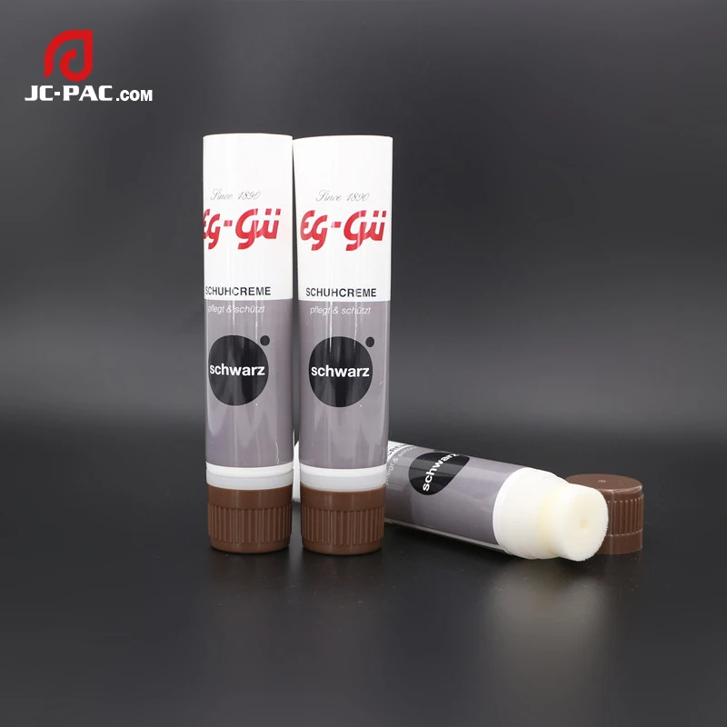50ml 60ml 70ml Soft Plastic Tube with Shoe Polish Sponge Applicator for Liquid Glue with Sponge Head
