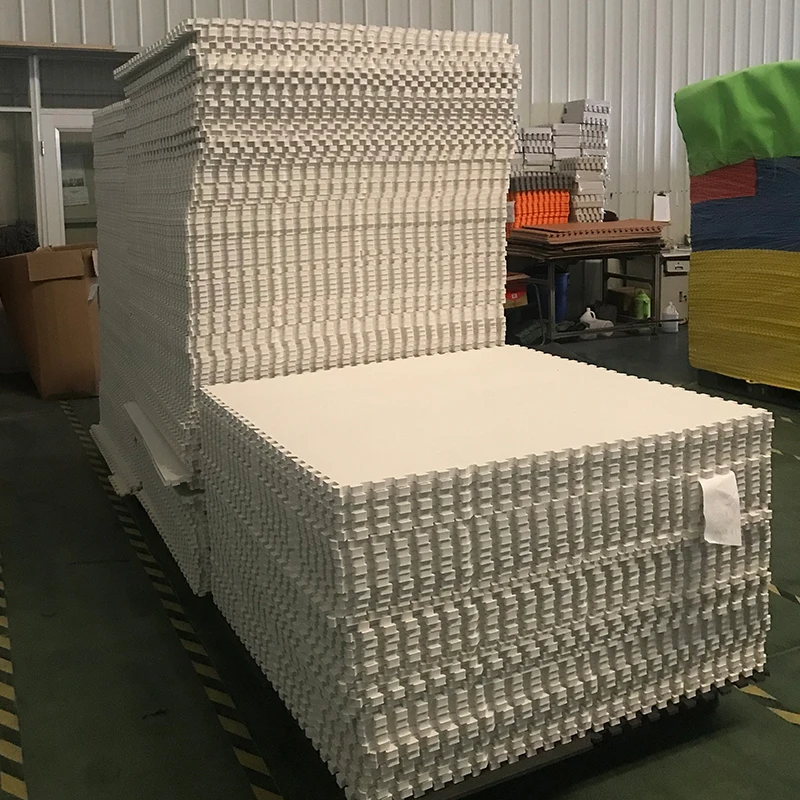 Crafts Blocking Mats for Knitting - Pack of 9 white Blocking Boards with Grids or line