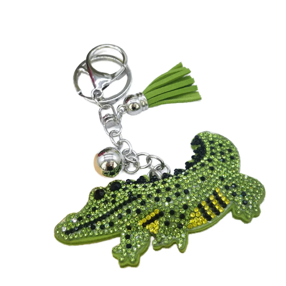 Новый мультяшный Крокодил Открывалка для бутылок брелок кулон Женская сумка ключ автомобиля аксессуар