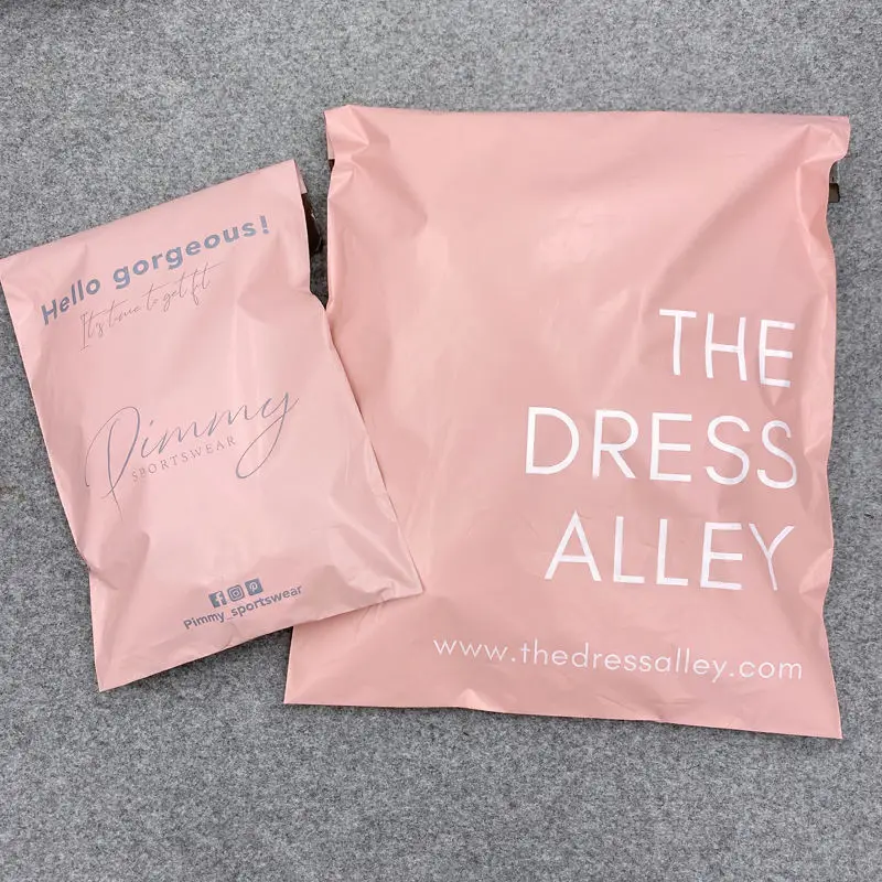 Custom Logo Poly Mailer Bags Custom Printed Eco-Friendly Plastic Envelope Poly  Courier Mailing Bag For Express