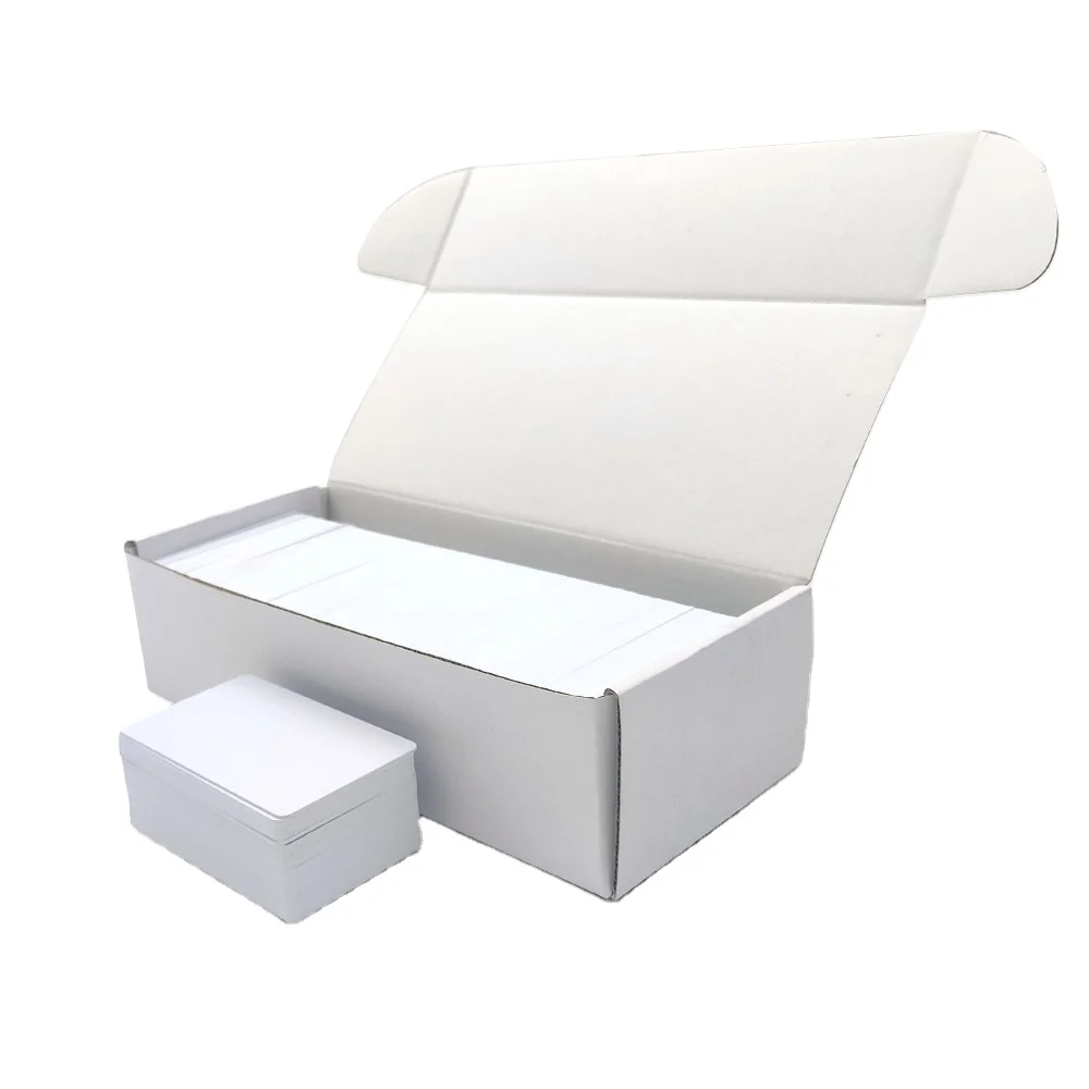 In Stock Wholesale LF TK4100 PVC Blank White Card Printable Logo High Quality Plastic Card for Access Control