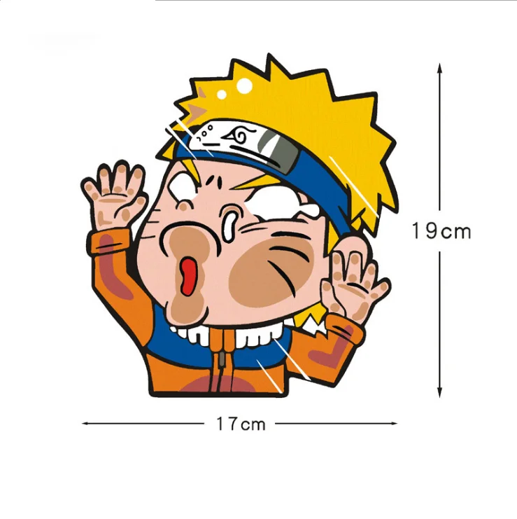 Outdoor Use Removable Custom Logo Anime Die Cut Vinyl Decal Car Stickers Transfer Window Stickers