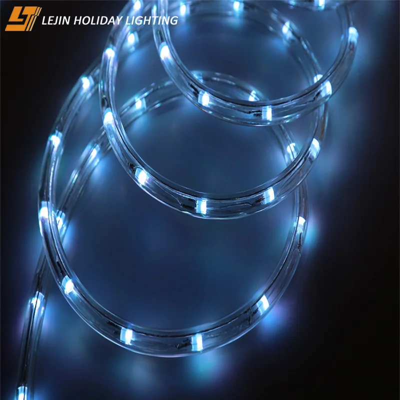 Водонепроницаемый IP65 контролируемый Смарт 66V мигающий шнур для наружного освещения с дистанционным управлением