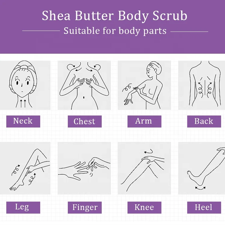 Korean Cosmetics best whitening moisture exfoliating face and body scrub