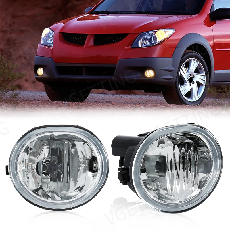 Waterproof Auto Parts Halogen Fog Lamps Front Bumper Driving Light for Toyota Matrix Pontiac Vibe 2003 - 2008