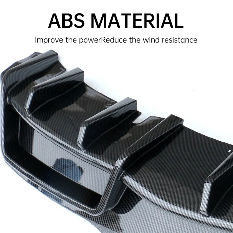 Hot Sale Car Exterior Accessories Thunder Type Rear Bumper For Tesla Model 3 Highland 2024