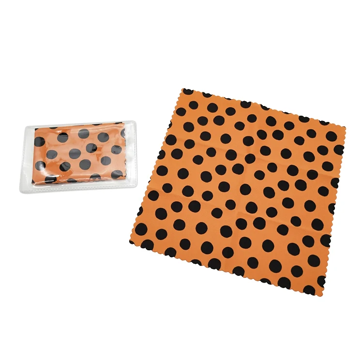 Digital Printing microfiber Glasses Cloth Suede Micro Fiber Cleaning Cloths
