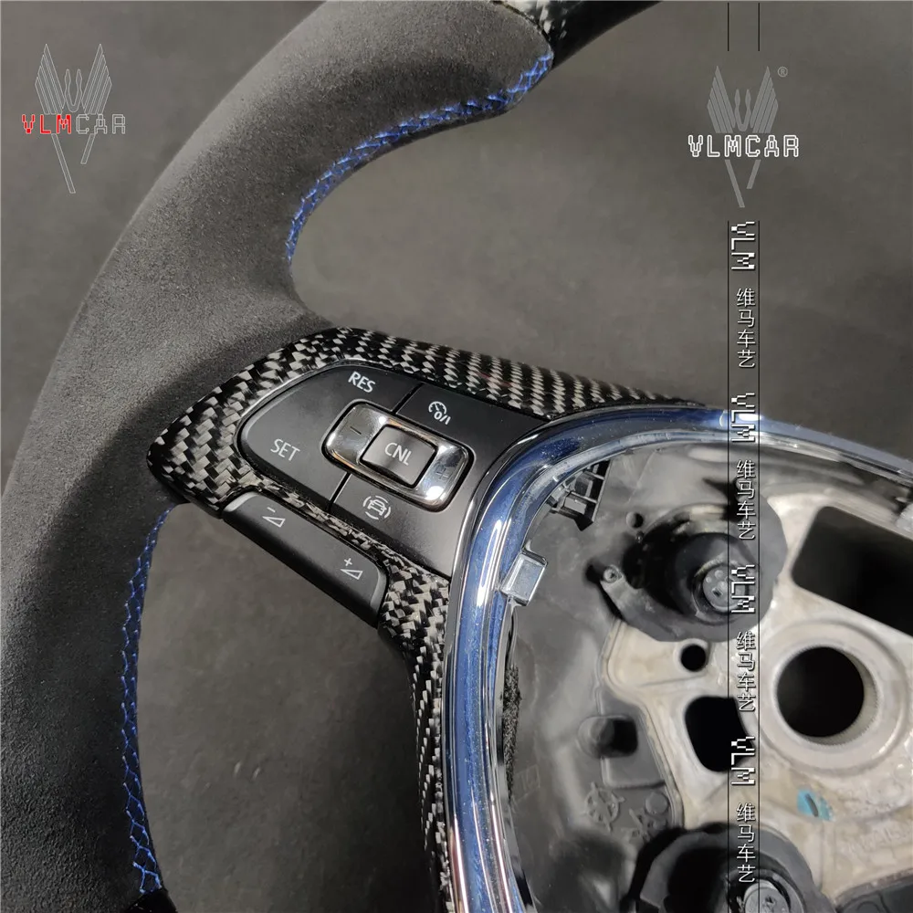 Private custom  carbon fiber steering wheel For VW Golf6/ MK6/Scirocco/Magotan/Polo/Bora