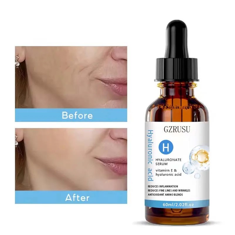 Pure Hyaluronic Acid Serum for Anti-Aging Deep Nourish Delicate Care Product Hyaluronic Acid Serum For Face With Vitamin