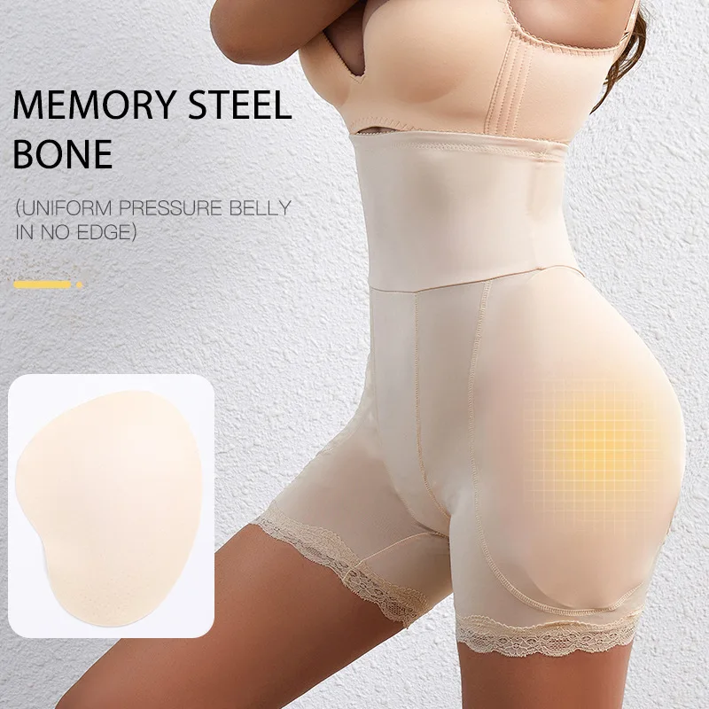 Plus Size High Waist Slimming Corset Hip Pads for Women Tummy Control Underwear Padded Butt Lifter Body Panties Shapewear Women
