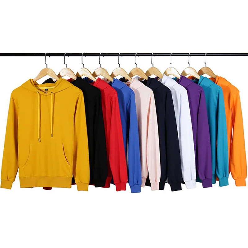 Китай, оптовая продажа, одежда на заказ, 100% хлопок, пустая флисовая толстовка