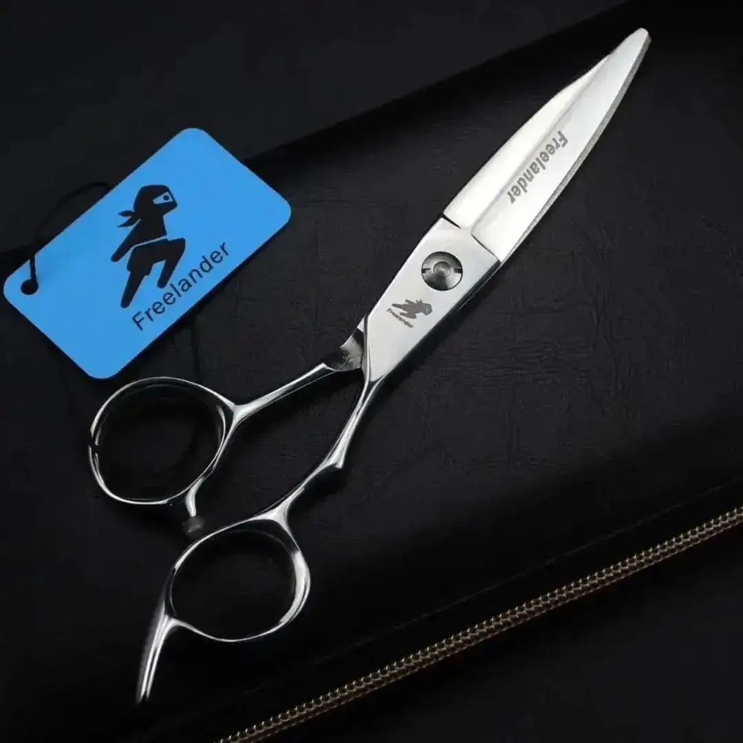 GONG BEN 7inch Professional Hair Cutting Barber Scissors Japan440C Steel Brand New Stainless Steel Salon Quality Sharp Straight