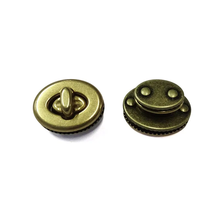 Bag parts hardware accessories handbag snap fashion closure turn lock bag buckle