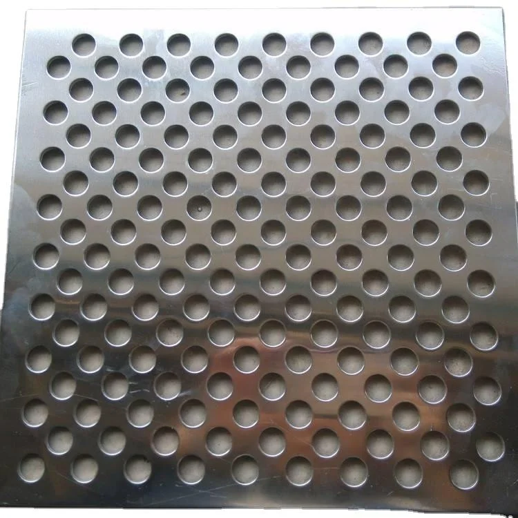 Perforated aluminum sheet 1mm hole punched galvanized steel plate