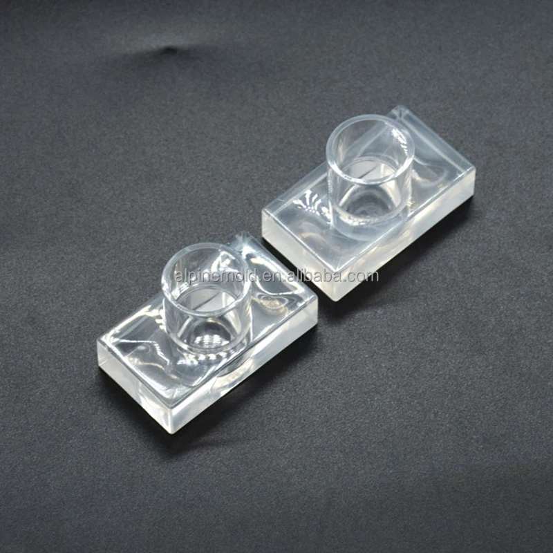 Clear pmma injection molded transparent parts injection molding  for medical device