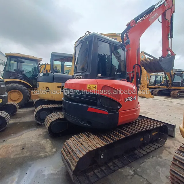 Used Kubota U48-4 Japan Used crawler excavators 4.8ton Kubota U48-4 Machine with Perfect quality for hot sale