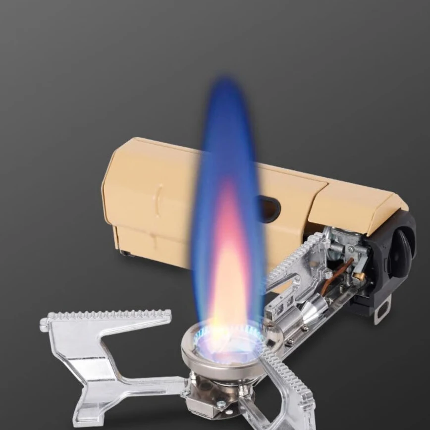 Outdoor Portable Folding Cassette Stove Cookware Card Magnetic Field  Gas Stove Cooking Water Boiling Tea