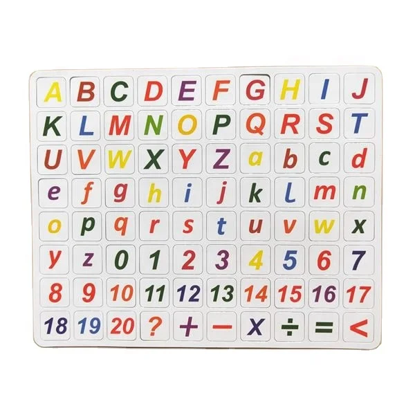 Factory price EN71 CE Certificate Educational jigsaw magnetic drawing board puzzle magnet with number printing