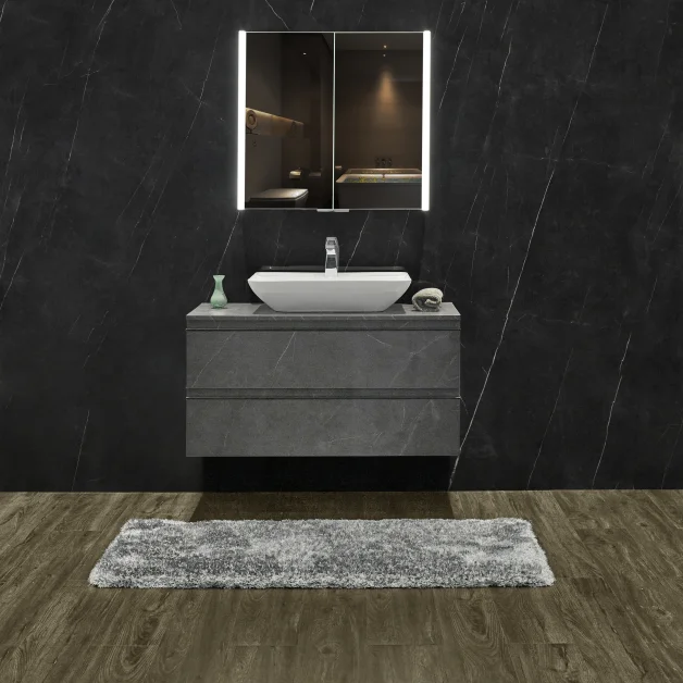 Waterproof Backlight Lit Modern Bath Bathroom Vanity Smart Mirror Single New Arrive Europe American Led Cabinet Mirrors