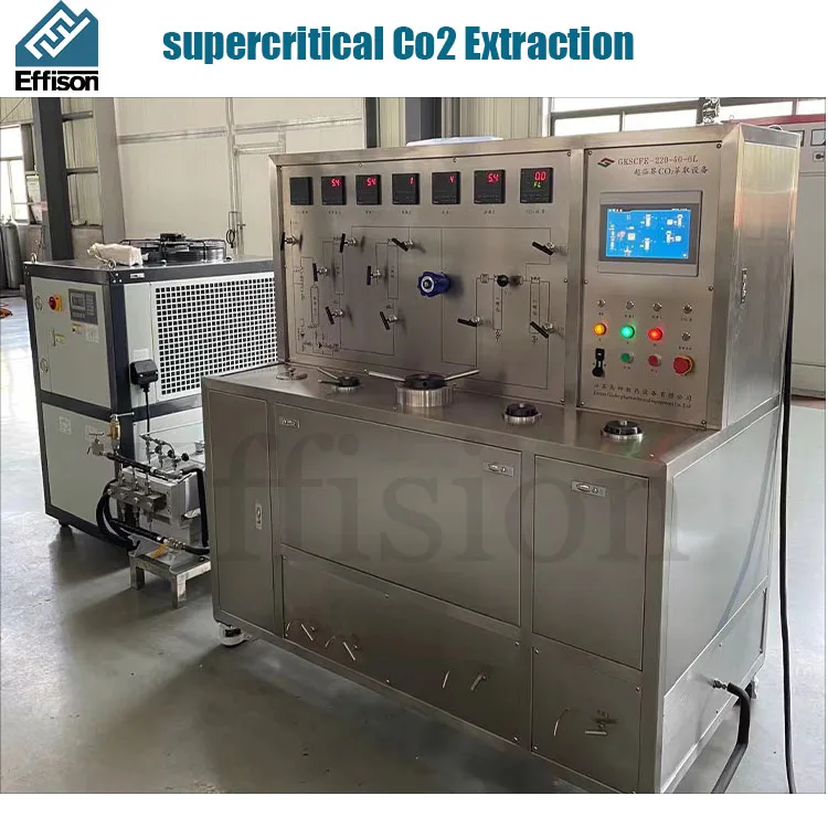 120L High Efficiency  for essential extraction Supercritical Co2 Extraction Machine