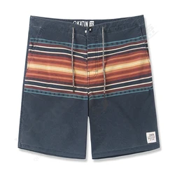 Summer Sexy mens beach shorts Plus size men stripe swim trunk quick dry Swimwear