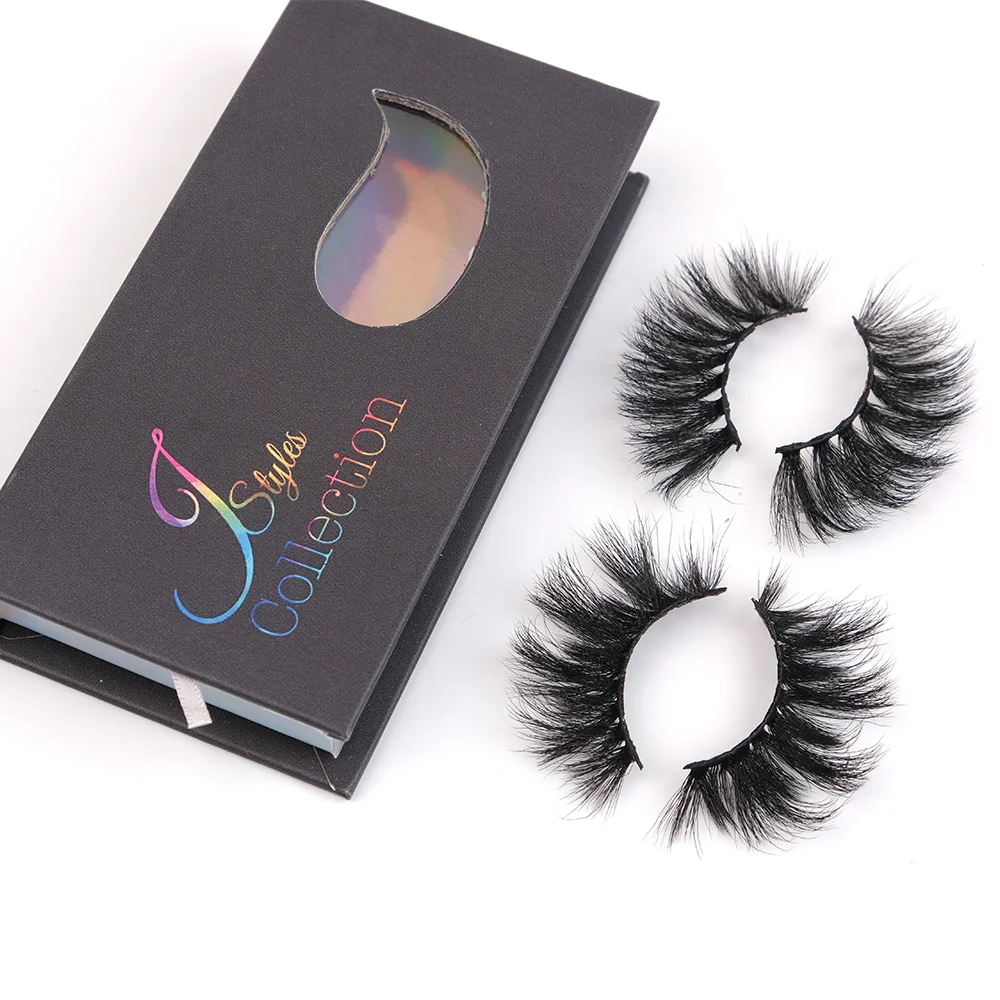 private label handmade faux mink strip eyelashes vendor handicraft own brand with custom box 3d silk false lashes