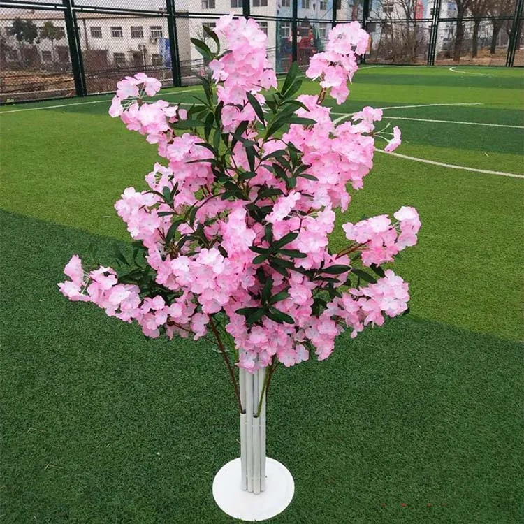 New Artificial Wedding Tree Floor Centerpieces Decoration Bloom Fake Flower Trees